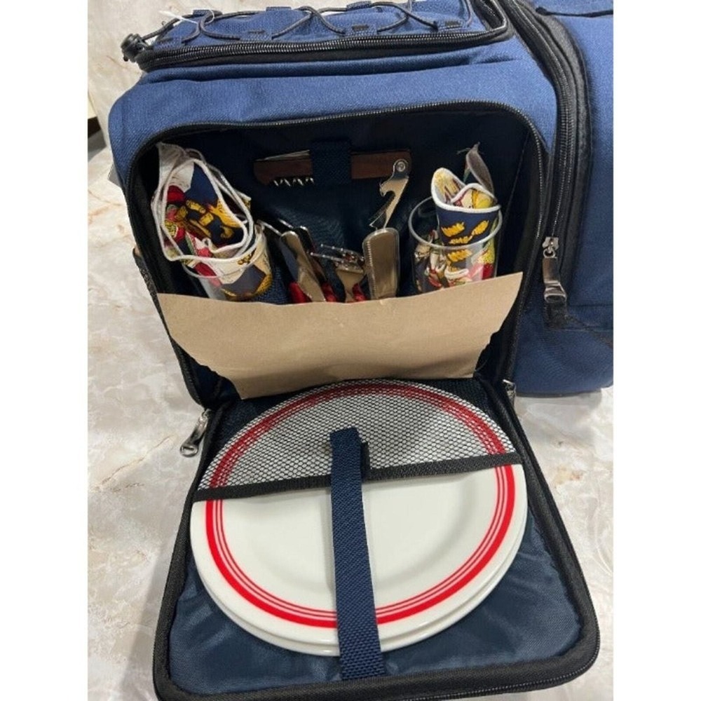 Malibu Picnic Shoulder‎ Pack Picnic Set for Two Model By Picnic Time